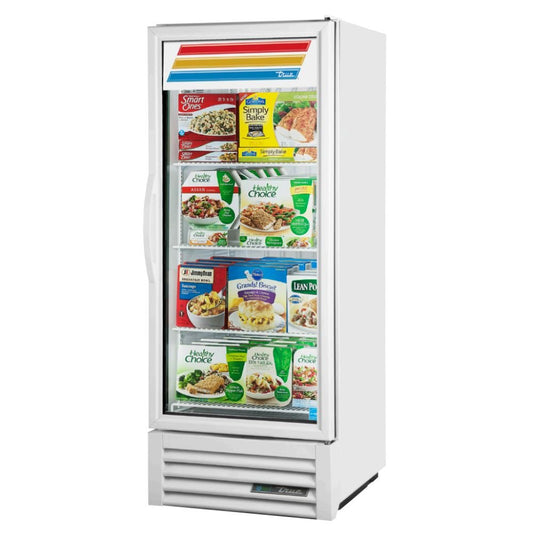 True GDM-12F-HC~TSL01 Congelador Exhibidor Vertical 1 Puerta Cristal 3 Parrillas -  - True - King Star