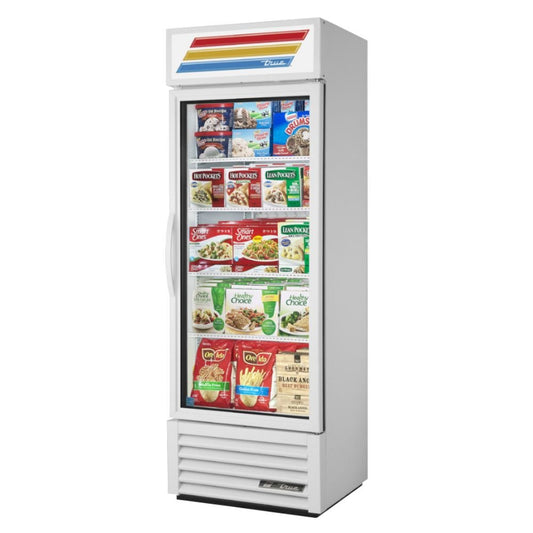 True GDM-19T-F~TSL01 Congelador Exhibidor Vertical 1 Puerta Cristal 4 Parrillas -  - True - King Star