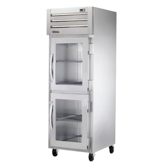 True STA1F-2HG-HC Congelador Vertical 2 Medias Puertas Cristal 3 Parrillas -  - True - King Star