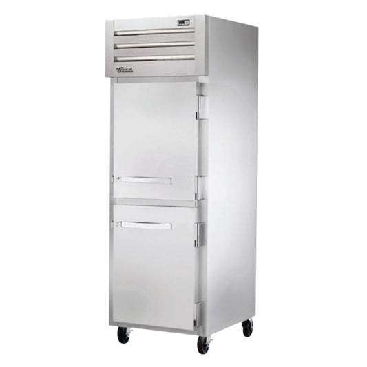 True STA1F-2HS-HC Congelador Vertical 2 Medias Puertas Solidas 3 Parrillas -  - True - King Star