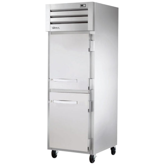 True STA1H-2HS Gabinete Calentador Vertical 2 Medias Puertas Solidas 3 Parrillas -  - True - King Star