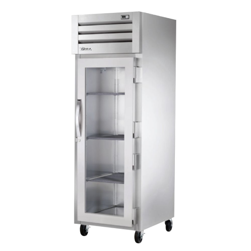 True STA1R-1G-HC Refrigerador Vertical 1 Puerta Cristal 3 Parrillas -  - True - King Star