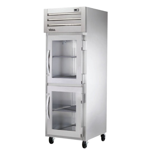True STA1R-2HG-HC Refrigerador Vertical 2 Medias Puertas Cristal 3 Parrillas -  - True - King Star