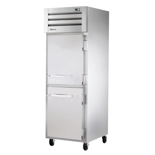 True STA1R-2HS-HC Refrigerador Vertical 2 Medias Puertas Solidas 3 Parrillas -  - True - King Star