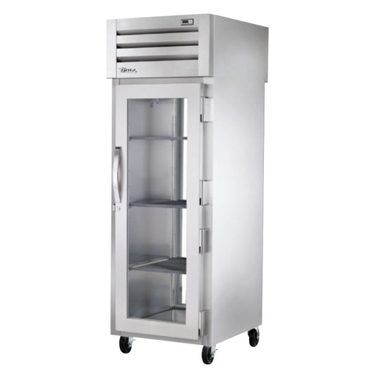True STA1RPT-1G-1G-HC Refrigerador Vertical 1 Puerta Cristal 3 Parrillas -  - True - King Star