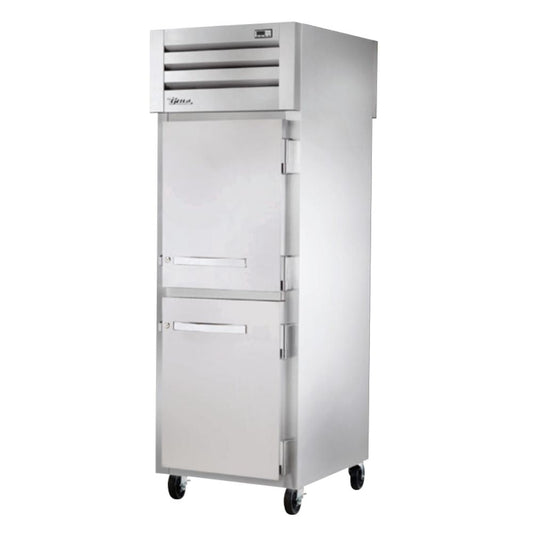True STA1RPT-2HS-1S-HC Refrigerador Vertical 2 Medias Puertas Solidas 3 Parrillas -  - True - King Star