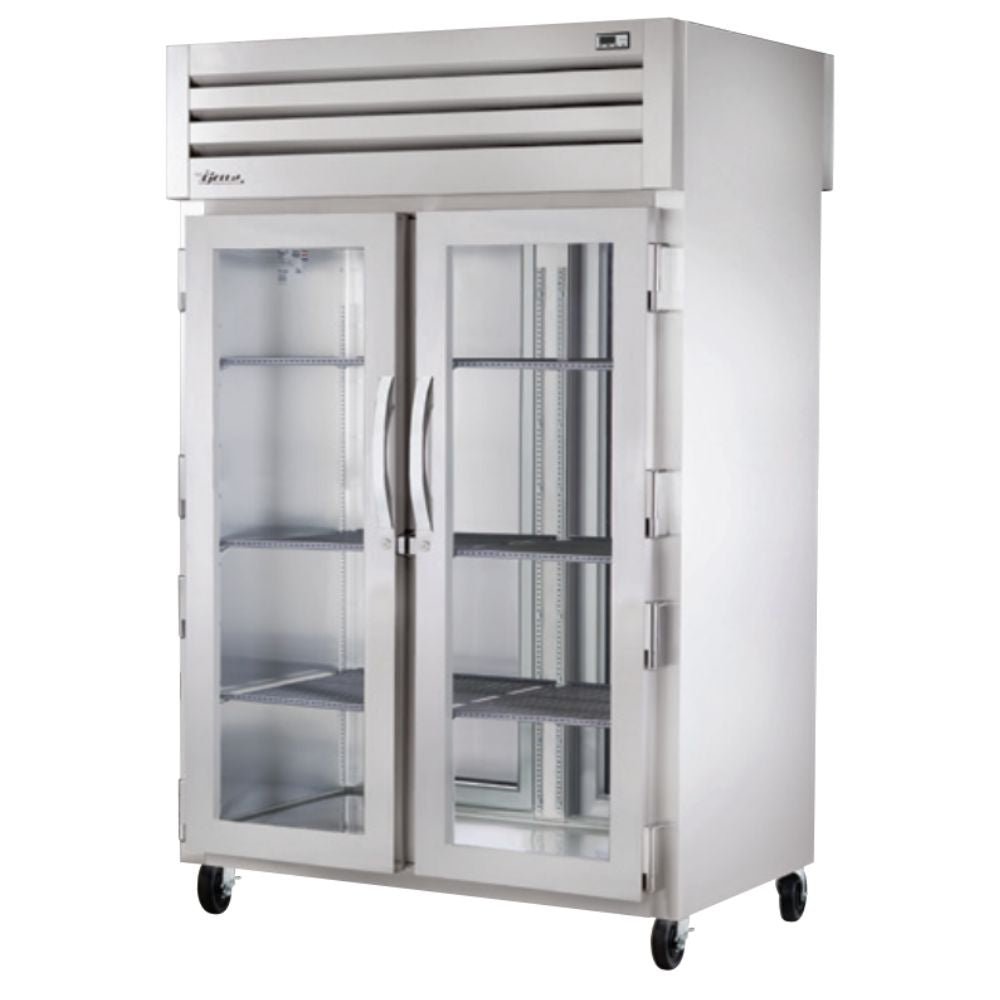 True STA2HPT-2G-2S Gabinete Calentador 2 Puertas Cristal 3 Parrillas -  - True - King Star