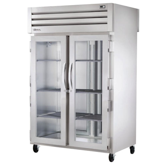 True STA2HPT-2G-2S Gabinete Calentador 2 Puertas Cristal 3 Parrillas -  - True - King Star