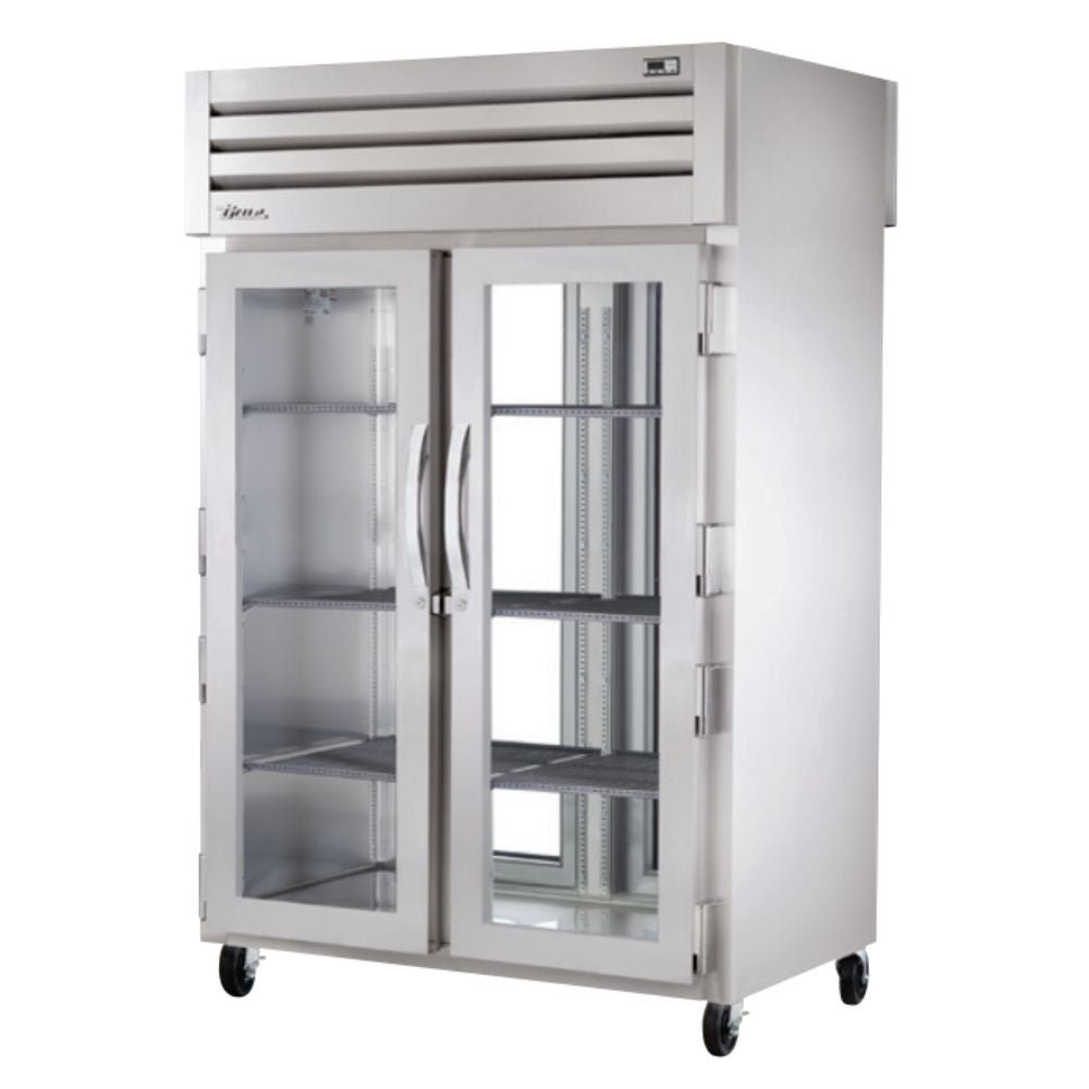 True STA2RPT-2G-2G-HC Frigorifico Vertical 2 Puertas Cristal 3 Parrillas -  - True - King Star