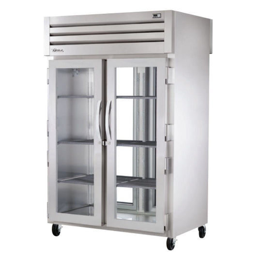 True STA2RPT-2G-2G-HC Frigorifico Vertical 2 Puertas Cristal 3 Parrillas -  - True - King Star