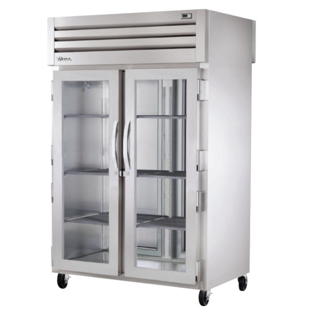 True STA2RPT-2G-2S-HC Refrigerador Vertical 2 Puertas Cristal 3 Parrillas -  - True - King Star