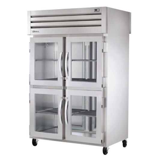 True STA2RPT-4HG-2S-HC Frigorifico Vertical 4 Medias Puertas 3 Parrillas -  - True - King Star
