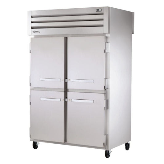 True STA2RPT-4HS-2S-HC Refrigerador Vertical 4 Medias Puertas Solidas 3 Parrillas -  - True - King Star
