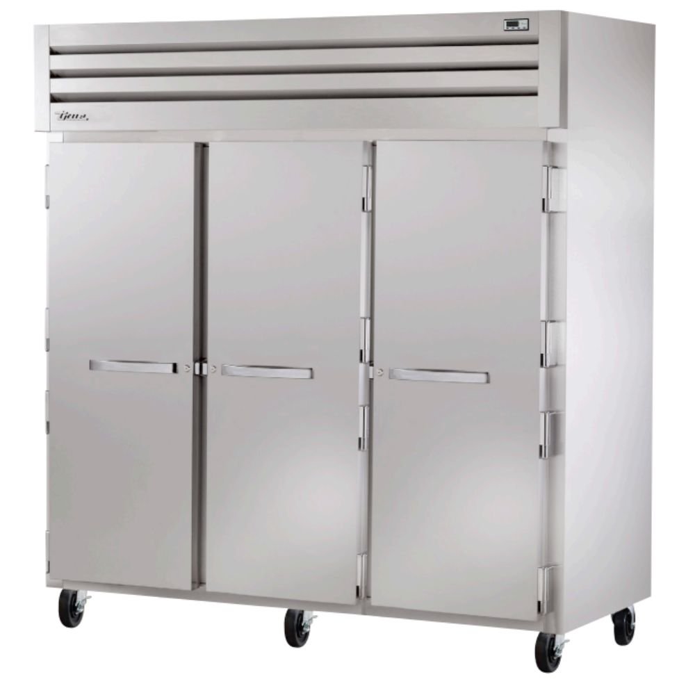 True STA3F-3S-HC Congelador Vertical 3 Puertas Solidas 3 Parrillas -  - True - King Star