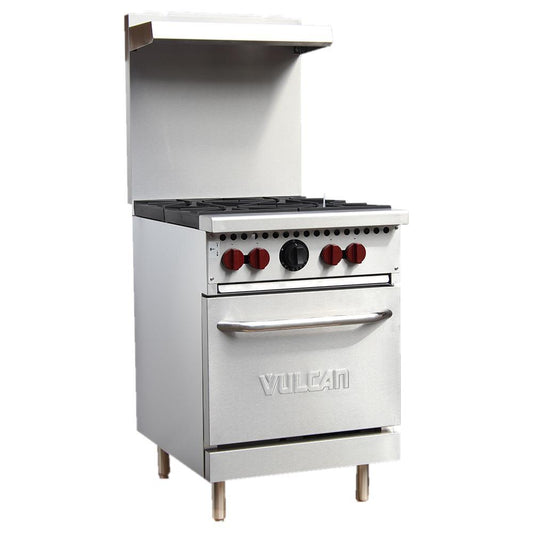 Vulcan by Hobart SX24-4BP Estufa 4 Quemadores con Horno Gas - Estufa - Vulcan - King Star